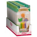 Velas de cumpleaños con dinosaurios 2d Set de velas infantiles