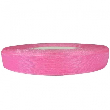 Cintas De Organza Rosa
