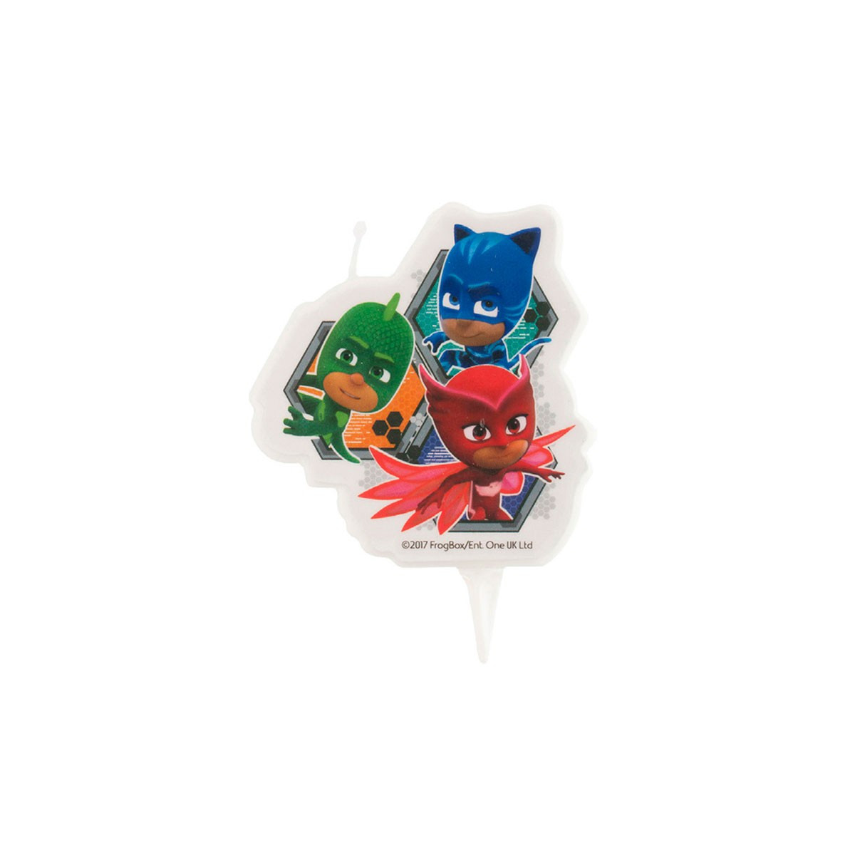 Vela de Cumpleaños PJ Masks – Ideal para Fiestas Infantiles