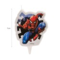 Vela de cumpleaños Spiderman Decoración ideal para fiestas infantiles