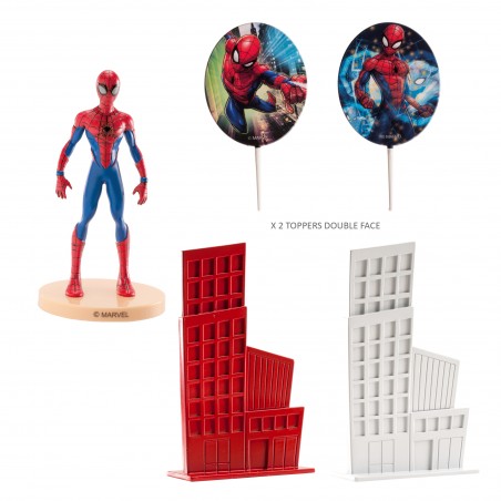 Kit de Decoración para Tartas de Spider-Man Celebra con tu Superhéroe Favorito