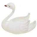 Cisnes blanco plastico