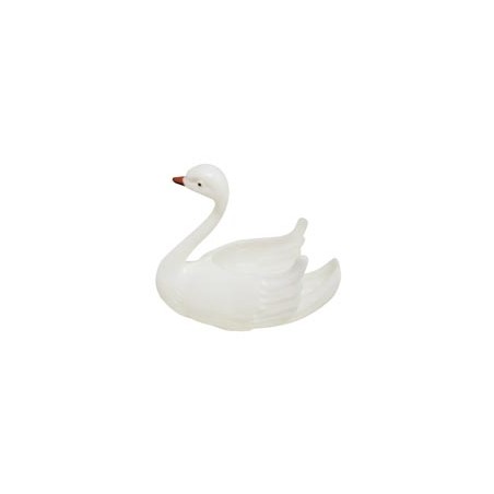 Cisnes blanco plastico