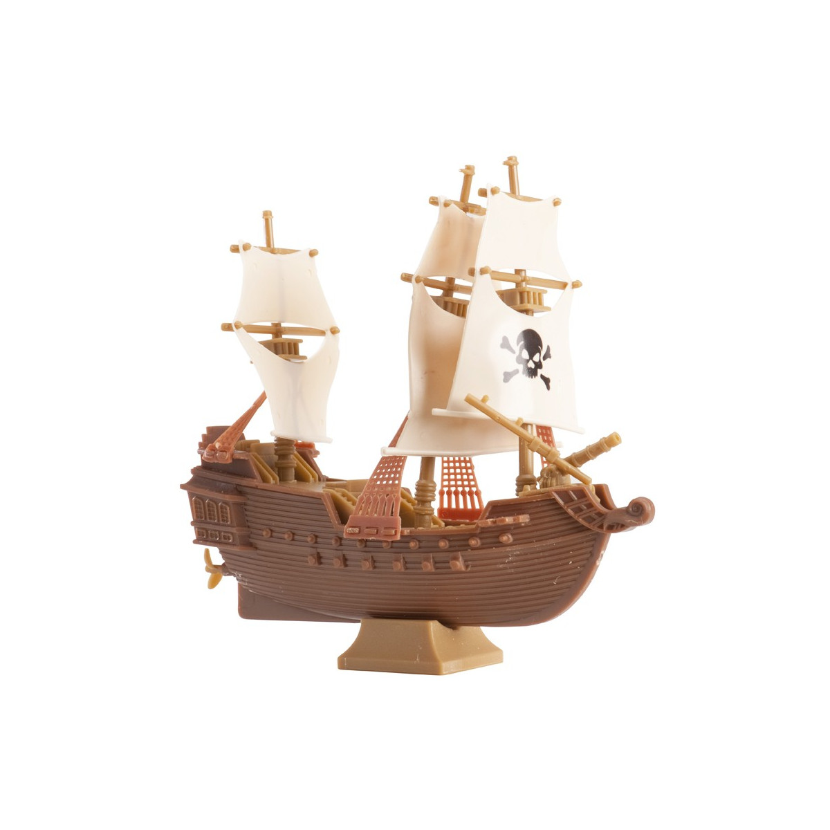 Barco pirata para decoración de tartas