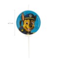 Velas De Cumpleaños Patrulla Canina ø 3cm