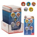 Velas De Cumpleaños Patrulla Canina ø 3cm