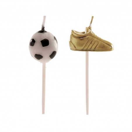 Blister Velas Balón Y Bota De Fútbol