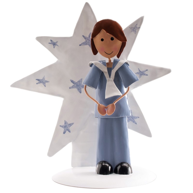 Niño Comunion Metal Estrella 16cm Niño Comunion Metal Estrella 16cm