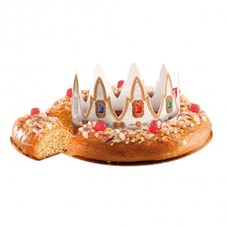 Corona para Roscón de Reyes – Diseño Real con Gemas