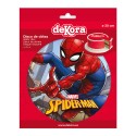 Disco oblea tarta spiderman