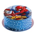 Disco oblea tarta spiderman