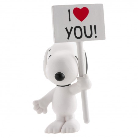 Figura Pvc Snoopy | I Love You 7,5cm
