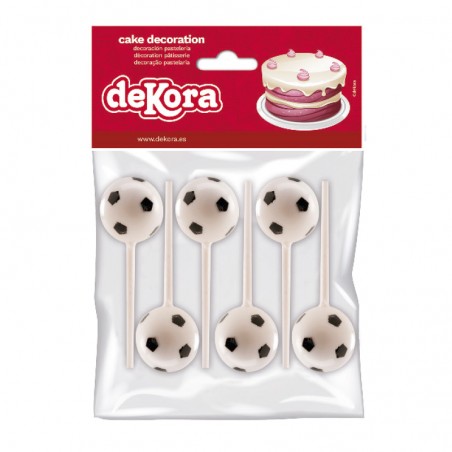 Kits 6 Balones Fútbol Plástico
