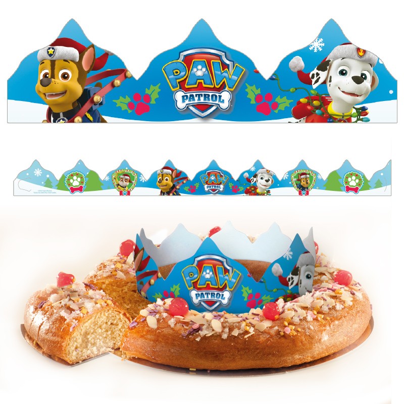 Corona Roscón Patrulla Canina 5,5cm Corona Roscón Patrulla Canina 5,5cm