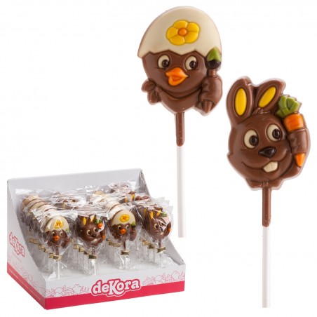 Piruleta Chocolate Animales 20gr