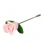 Alfileres de novia rosas