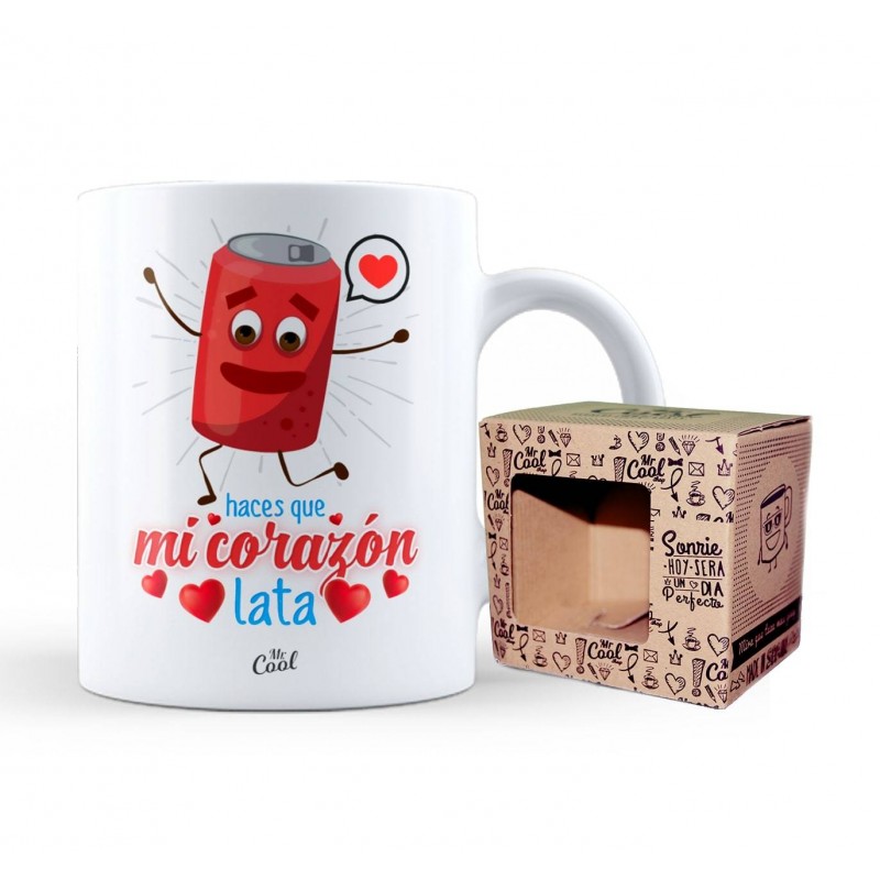 Taza Haces Que Mi Corazón Lata Taza Haces Que Mi Corazón Lata