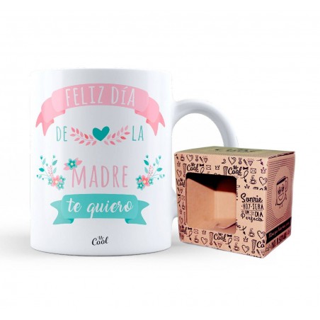 Taza feliz día de la madre te quiero