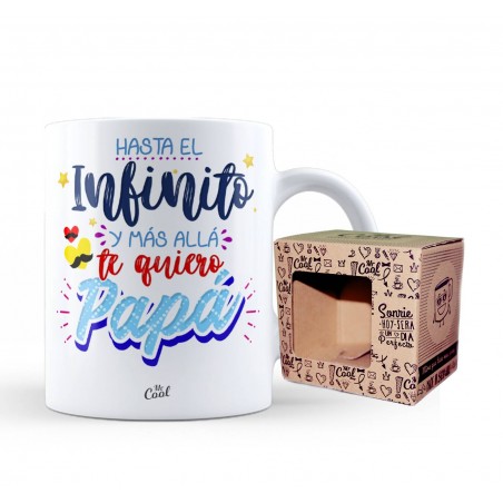 Taza Hasta El Infinito Y Más Alla Te Quiero Papá