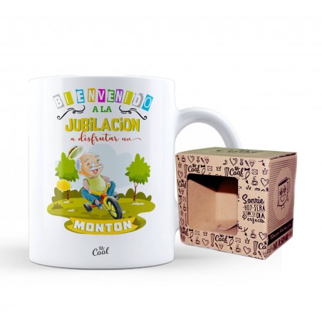 Taza Bienvenido A La Jubilación A Disfrutar Un Monton