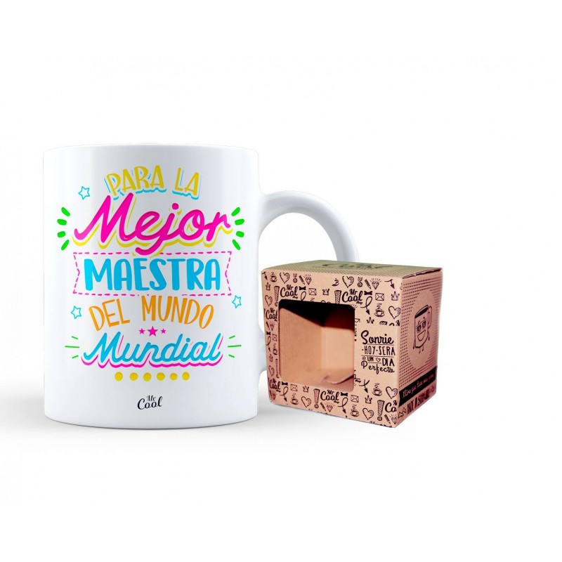 Taza para la mejor maestra del mundo mundial