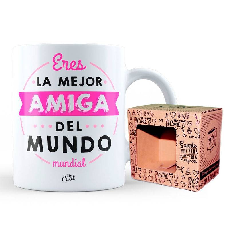 Taza Eres La Mejor Amiga Del Mundo Mundial Taza Eres La Mejor Amiga Del Mundo Mundial