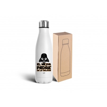 Botella Acero Inoxidable 750ml El Mejor Padre De La Galaxia