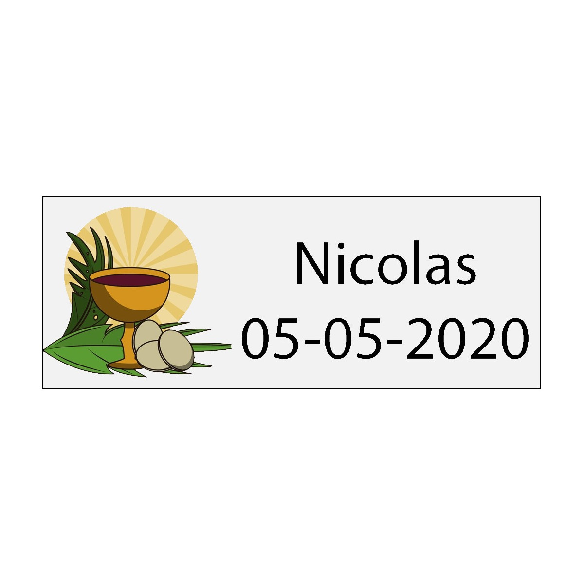 Adhesivo comunión