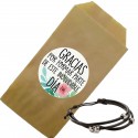 Pulsera Hombre En Sobre Kraft Con Dedicatoria