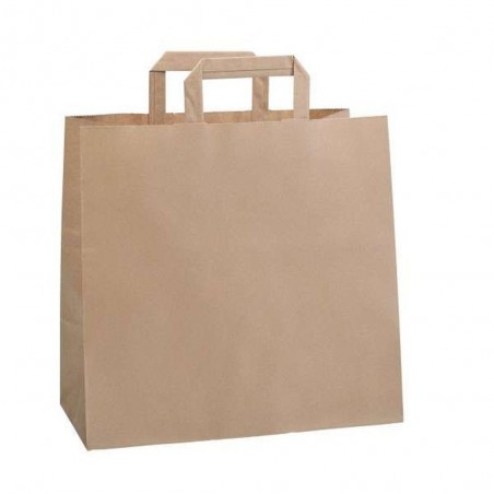 Bolsa Kraft De Asa Plana