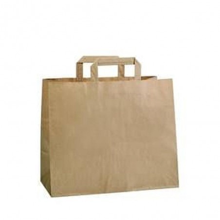 Bolsa Kraft De Asa Plana
