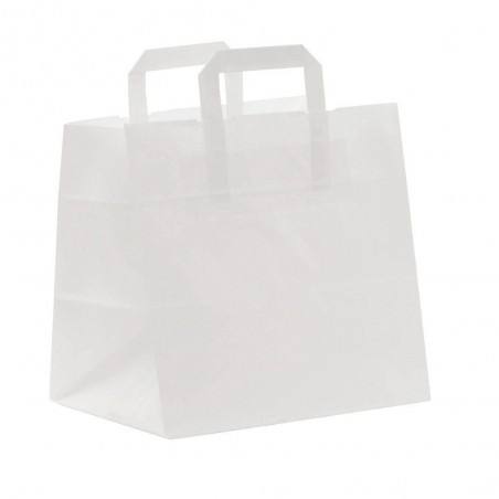 Bolsa De Papel Con Asa Plana