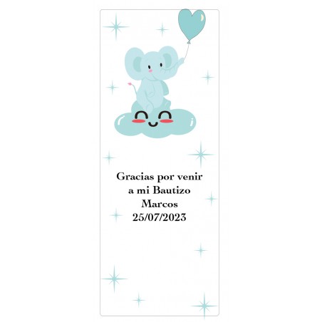 Adhesivo Personalizado Con Frase, Fecha Y Nombre Para...