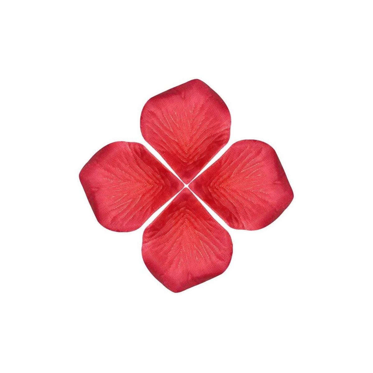 Pétalos de rosa de tela