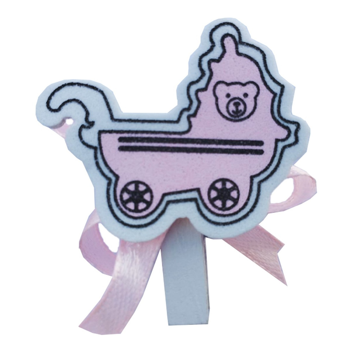 Pinzas para bautizos decoradas