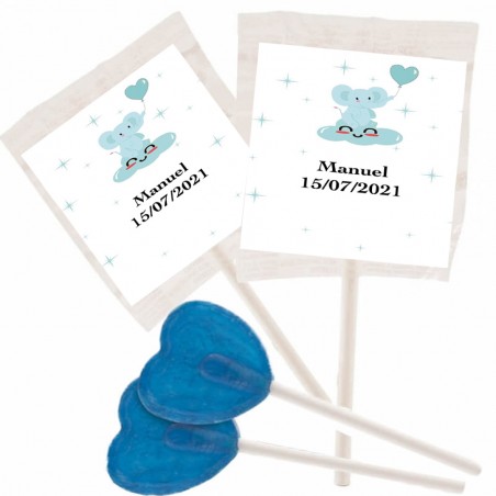 Piruletas Bautizo Niño Pintalenguas Personalizadas Con Nombre Y Fecha