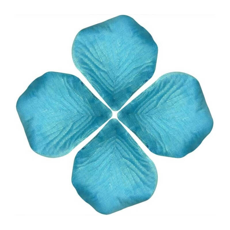 Pétalos de Rosa Azul Turquesa para Decorar fiestas y eventos