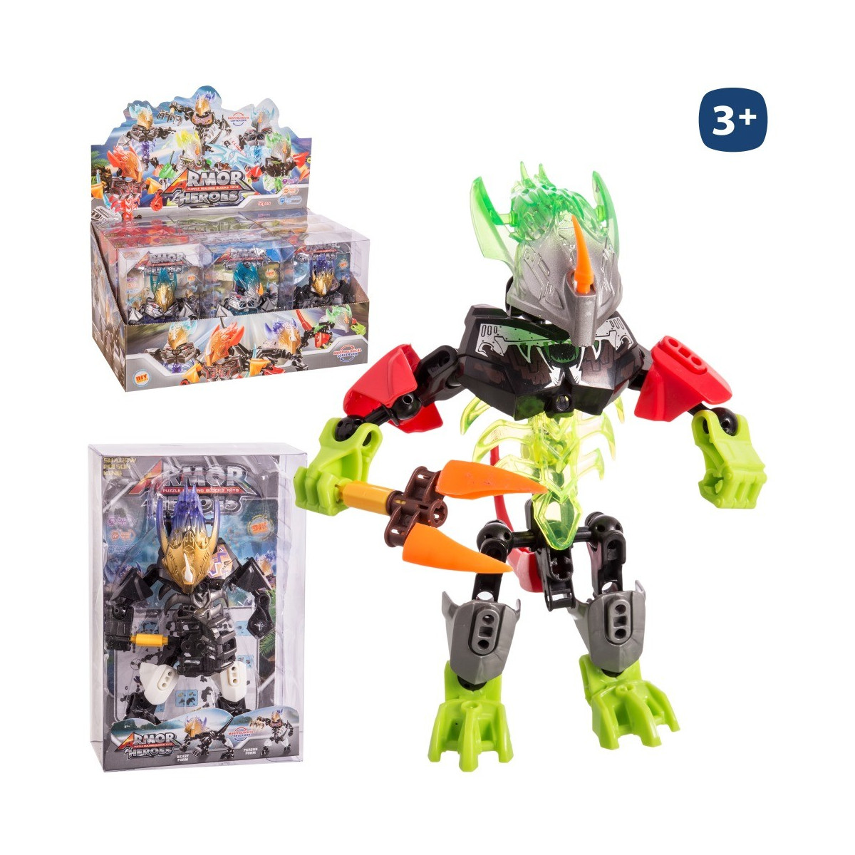 Robot armor hero articulado 6 m 17 cm