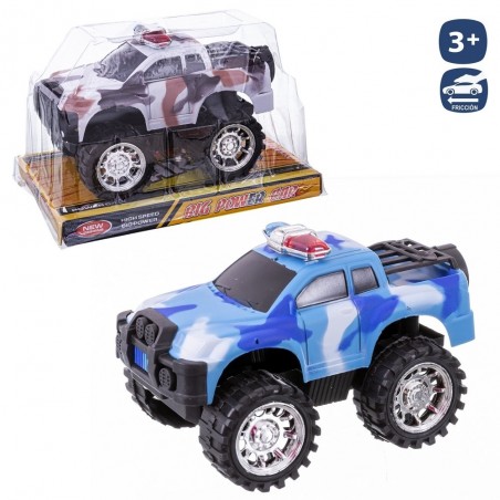 Coche Fricción Pick Up Camuflaje 2 C 15 X 10 Cm