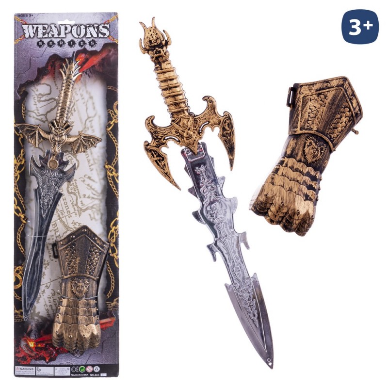Espada Medieval + Puño 48 Cm Espada Medieval + Puño 48 Cm