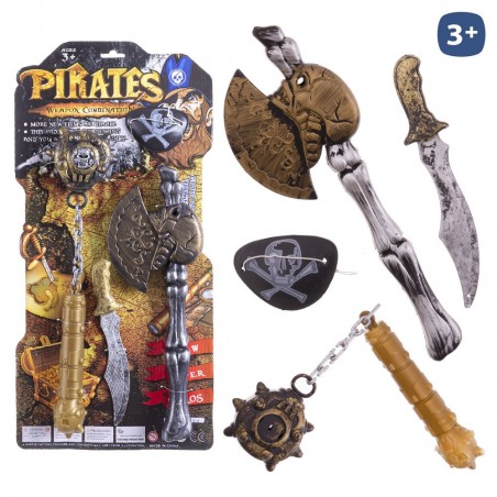 S 4 Conjunto Pirata 35 Cm