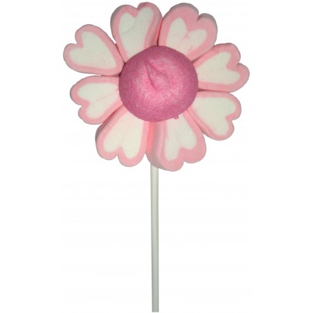 Piruletas De Esponjitas En Forma De Flor