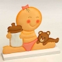 Figura pastel bautizo para tarta barata