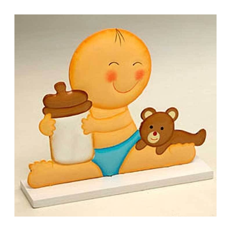 Figura bebés para tarta de bautizo barata