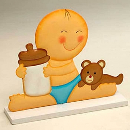 Figura bebés para tarta de bautizo barata