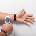 Reloj de pulsera con termómetro