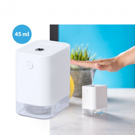 Dispensador automático higiénico de alcohol con sensor de movimiento