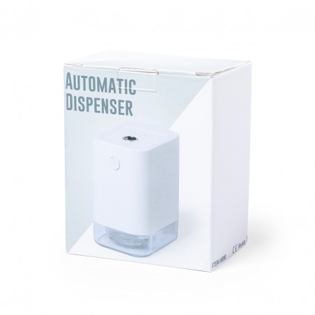 Dispensador automático higiénico de alcohol con sensor de movimiento