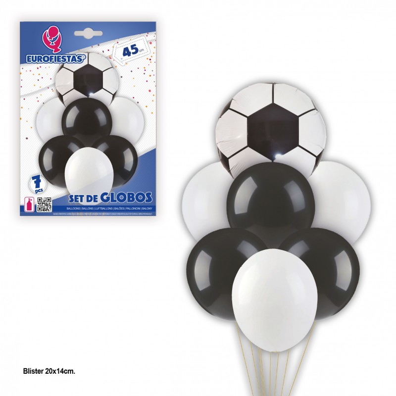 Set Globos Balón Fútbol Set Globos Balón Fútbol