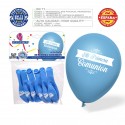 Globos 1ª Comunion M2 Azul